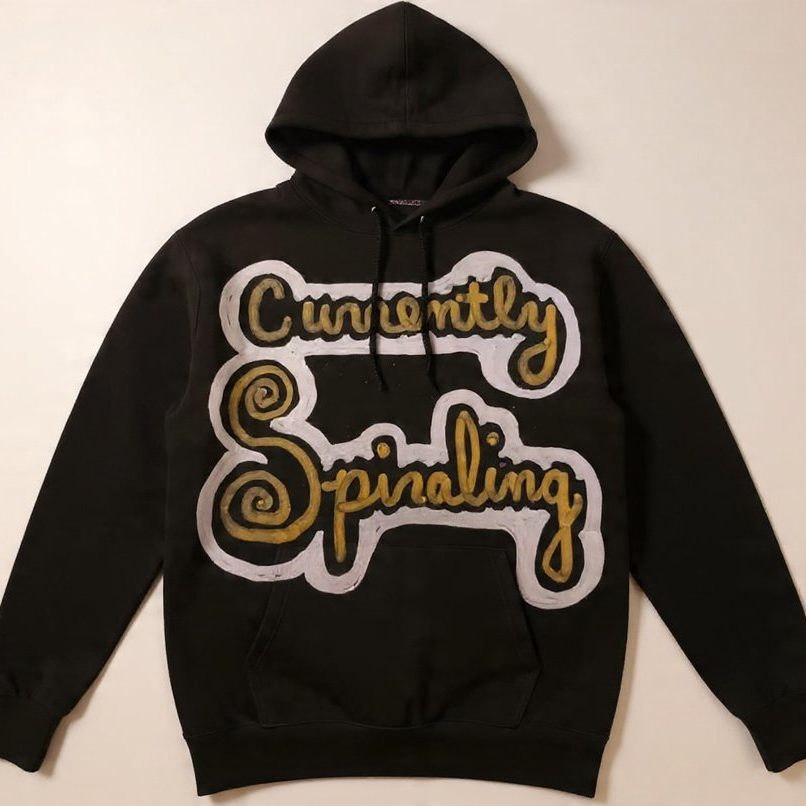 Currently Spiraling Hoodie