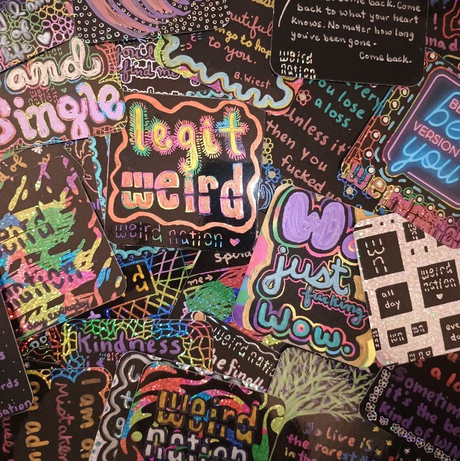 Weird Nation Stickers