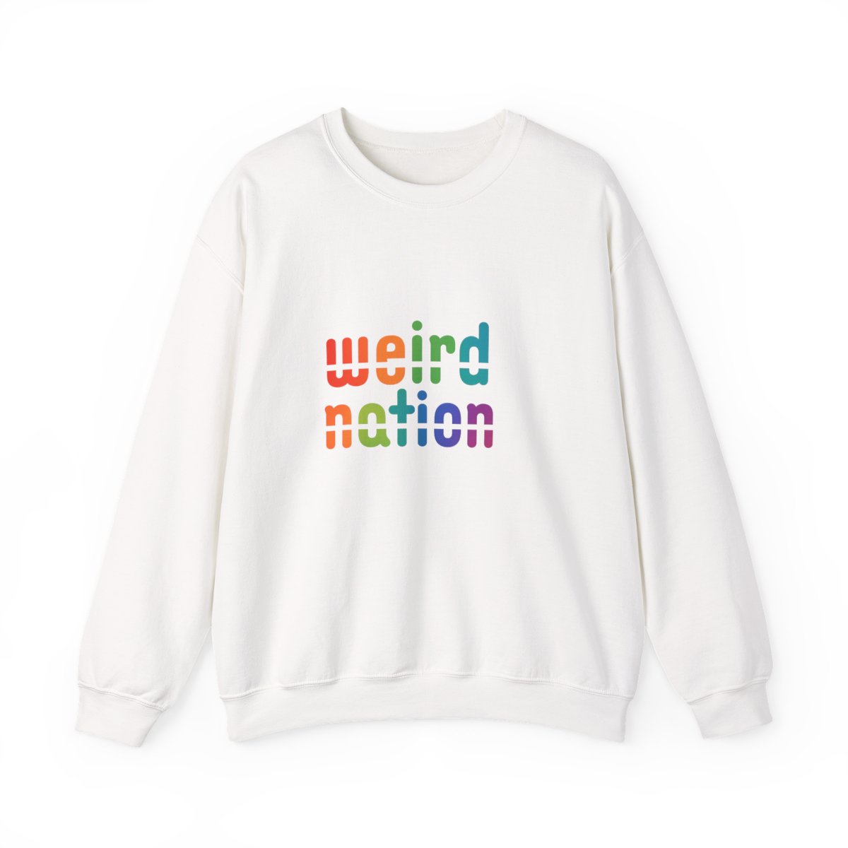 Weird Nation White Hoodie